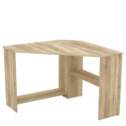 Wohnen Holzoptik Winkelschreibtisch in Sonoma-Eiche - Rikers