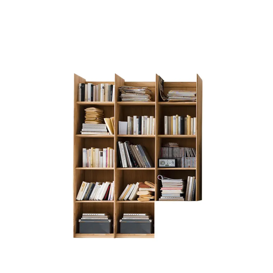 Holzregal Croconia aus Wildeiche Massivholz^Wohnen