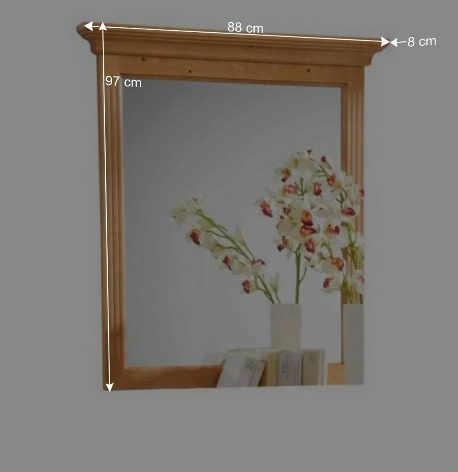 Holzspiegel Rimino aus Fichte Massivholz^Wohnen Best