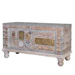 Wohnen Holztruhe - ausgefallen gestaltet - Abraham