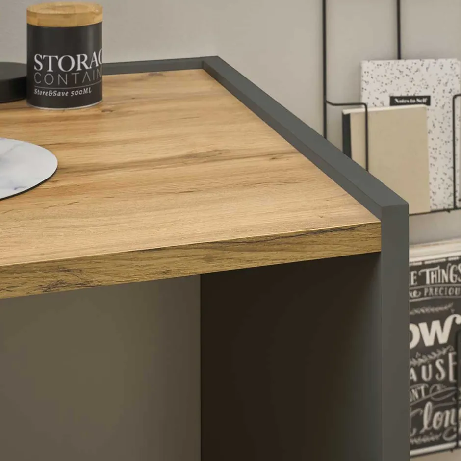 Wohnen Home Office Arbeitsplatz Set - Ahilav (vierteilig)