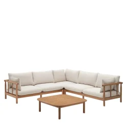 Indoor Outdoor Ecksofa & Tisch - Perconia (zweiteilig)^Wohnen Discount