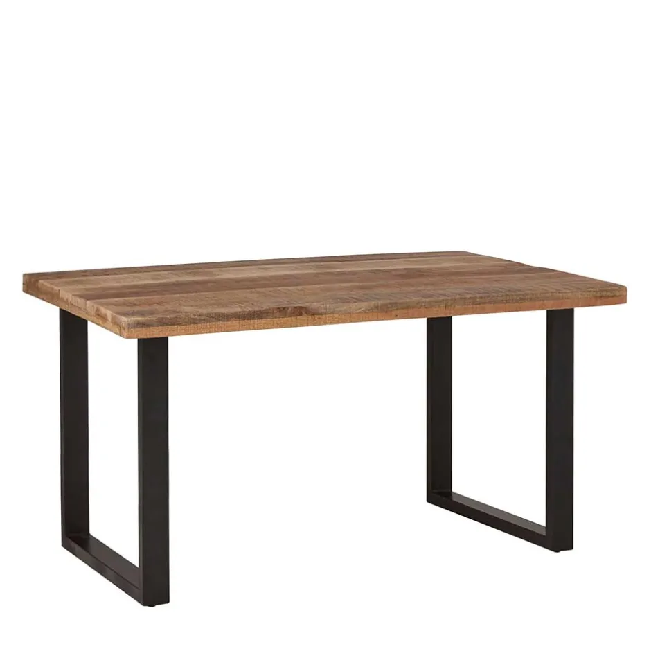 Wohnen Industrial Bartisch aus Mangobaum Massivholz - Pauletta