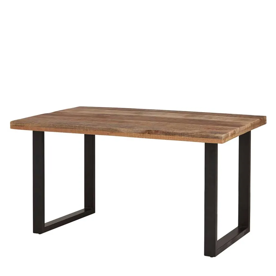 Wohnen Industrial Bartisch aus Mangobaum Massivholz - Pauletta