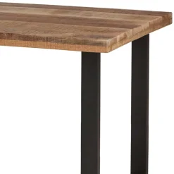 Wohnen Industrial Bartisch aus Mangobaum Massivholz - Pauletta