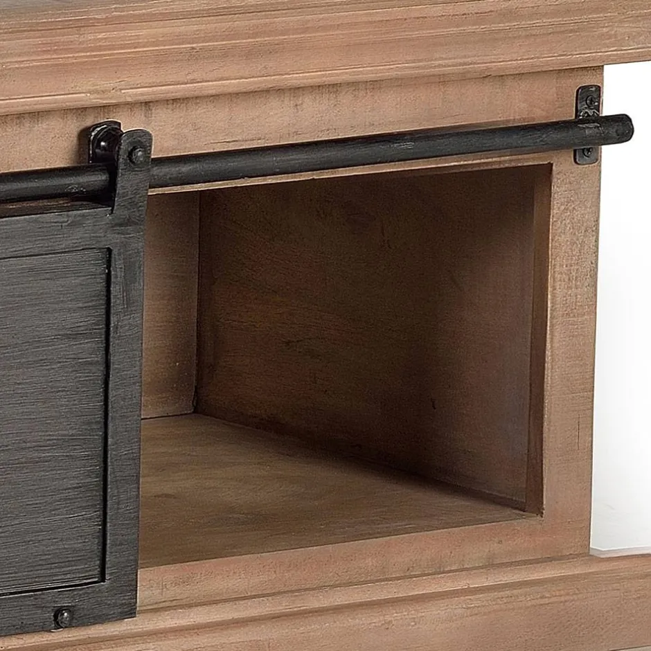 Wohnen Industrial Chic Couchtisch mit Stauraum - Jantonia