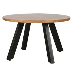 Wohnen Industrial Couchtisch mit runder Platte - Fresh