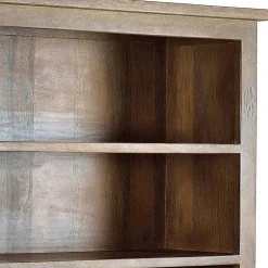 Wohnen Industrial Design Bücherregal aus Mangoholz - Semian