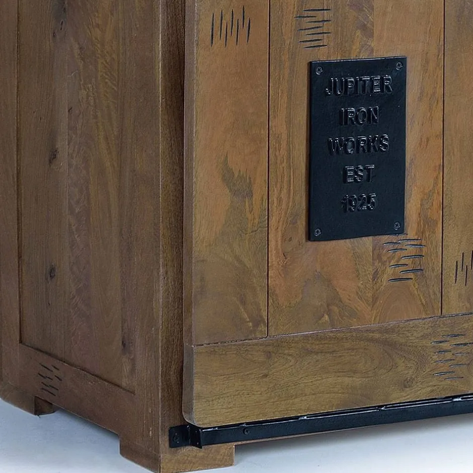 Industrial Design Sideboard aus Mangoholz - Semian^Wohnen New