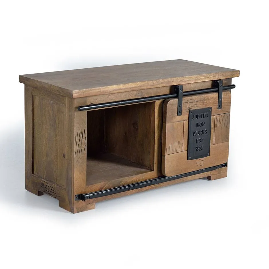 Industrial Design TV Board aus Mangoholz - Semian^Wohnen Hot