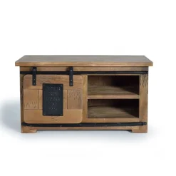 Industrial Design TV Board aus Mangoholz - Semian^Wohnen Hot