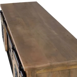 Industrial Design TV Lowboard aus Mangoholz - Semian^Wohnen Outlet