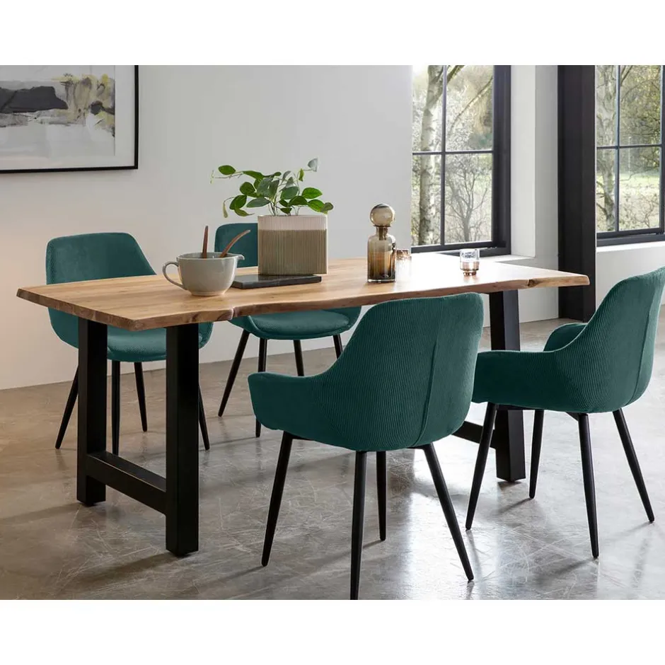 Wohnen Industrial Essgruppe Set - Tampar (fünfteilig)