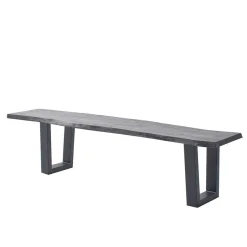 Wohnen Industrial Esstischbank in Akazie Grau - Facanella