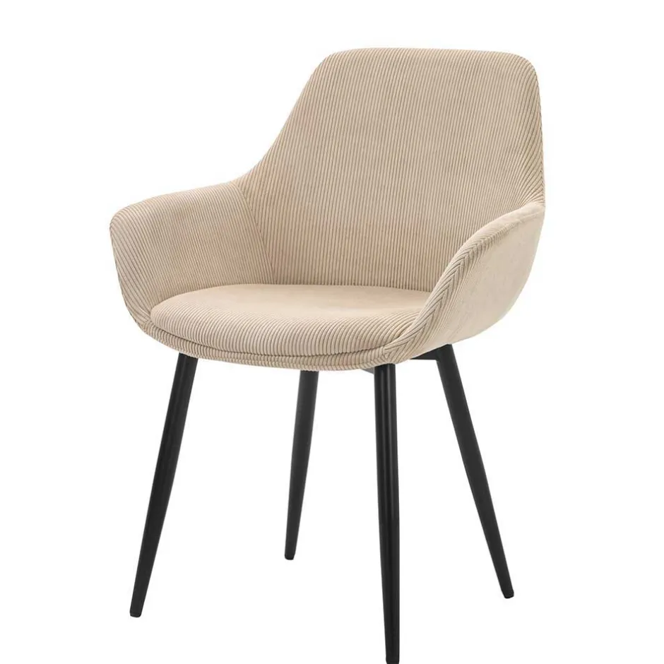 Wohnen Industrial Esstisch-Gruppe Set - Miriam (fünfteilig)