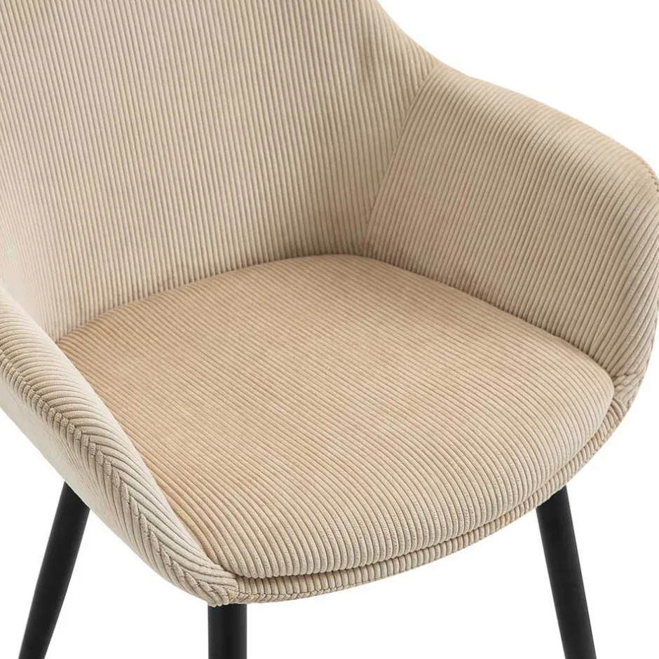 Wohnen Industrial Esstisch-Gruppe Set - Miriam (fünfteilig)