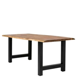 Wohnen Industrial Esstisch-Gruppe Set - Miriam (fünfteilig)