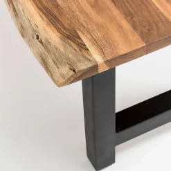 Wohnen Industrial Esstisch-Gruppe Set - Miriam (fünfteilig)