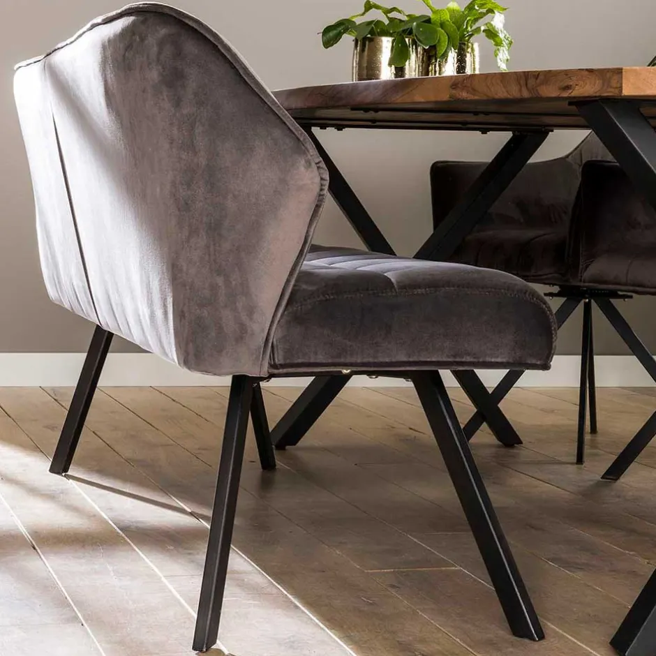 Wohnen Industrial Polsterbank für das Esszimmer - Azuro