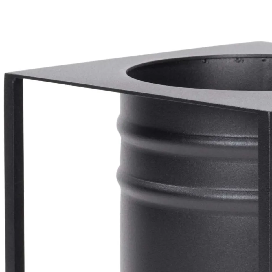 Industrial Schirmständer in Schwarz - Tunapuna^Wohnen Online