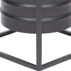 Industrial Schirmständer in Schwarz - Tunapuna^Wohnen Online