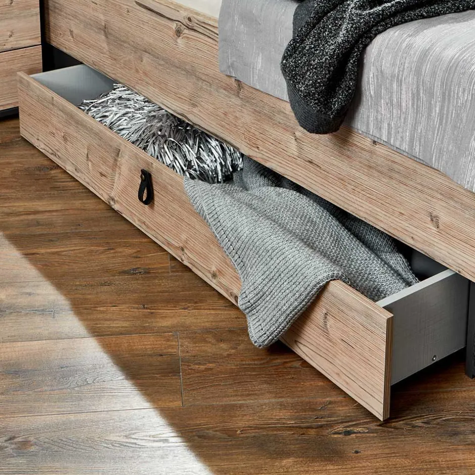 Industrial Schlafzimmereinrichtung Set - Ardila (vierteilig)^Wohnen Outlet