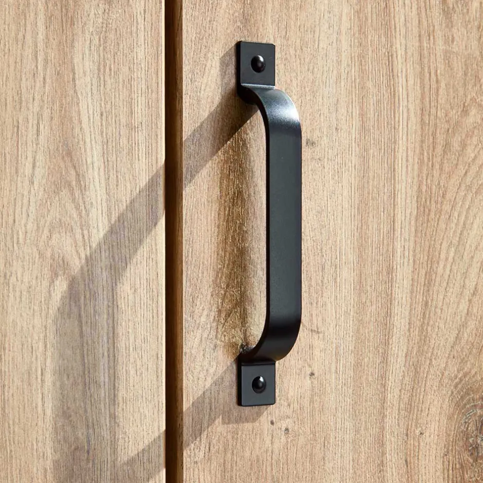 Industrial Schlafzimmerschrank mit fünf Türen - Bram^Wohnen Discount