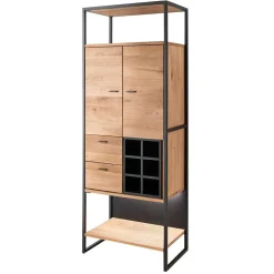 Wohnen Industrial Schrank aus Wildeiche Massivholz - Manarola