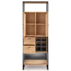 Wohnen Industrial Schrank aus Wildeiche Massivholz - Manarola