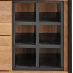 Wohnen Industrial Schrank aus Wildeiche Massivholz - Manarola