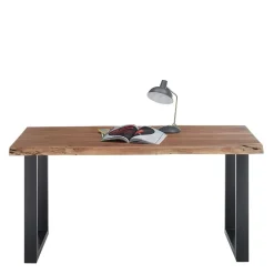 Wohnen Industrial Schreibtisch mit Baumkante Akazie - Amlina