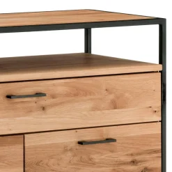 Wohnen Industrial Sideboard aus Wildeiche und Stahl - Ingbo