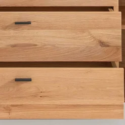 Wohnen Industrial Sideboard aus Wildeiche Massivholz - Manarola