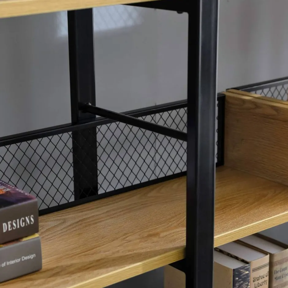 Industrial Standregal in Schwarz - Felictas^Wohnen