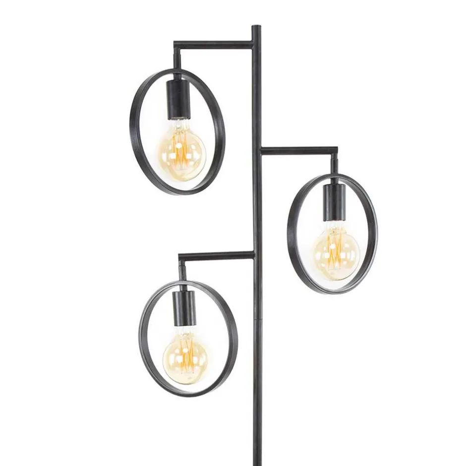 Industrial Stehleuchte 3-flammig - Prayer^Wohnen New