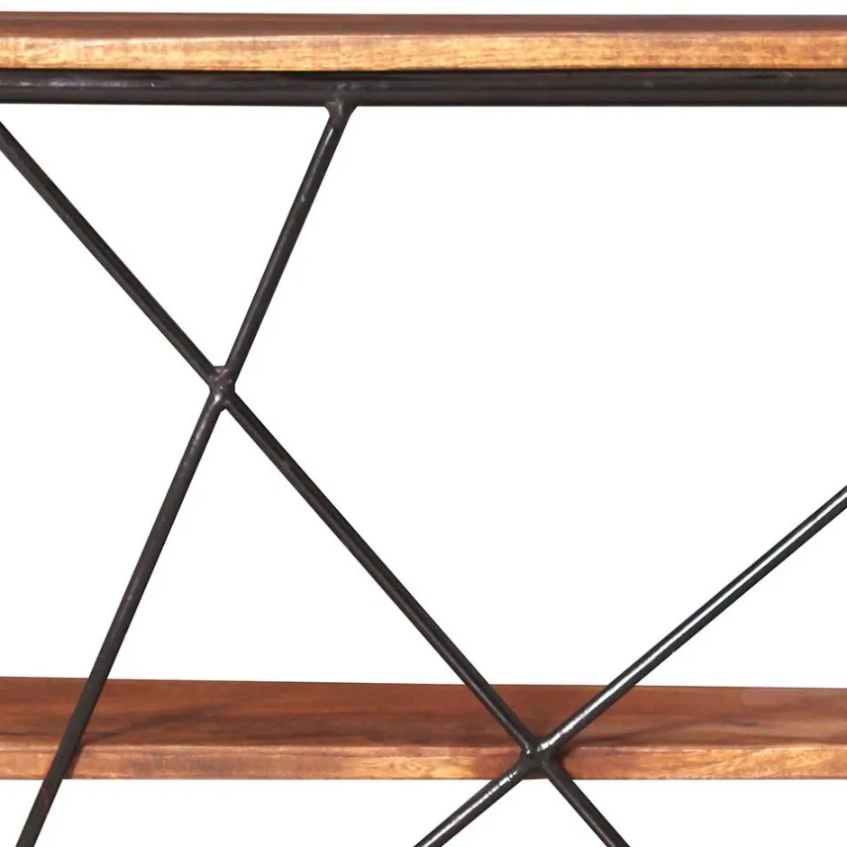 Industrial Style Wandregal ohne Rückwand - Offia^Wohnen