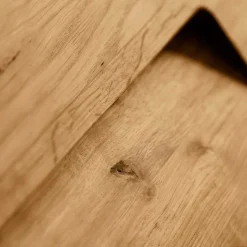 Wohnen Industrial TV Board aus Wildeiche & Stahl - Mandirov