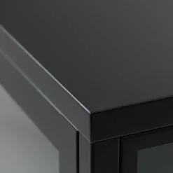 Industrial Vitrine aus Metall in Schwarz - Sitra^Wohnen Clearance