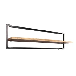 Industrial Wandboard aus Akazie Massivholz - Ian^Wohnen Online