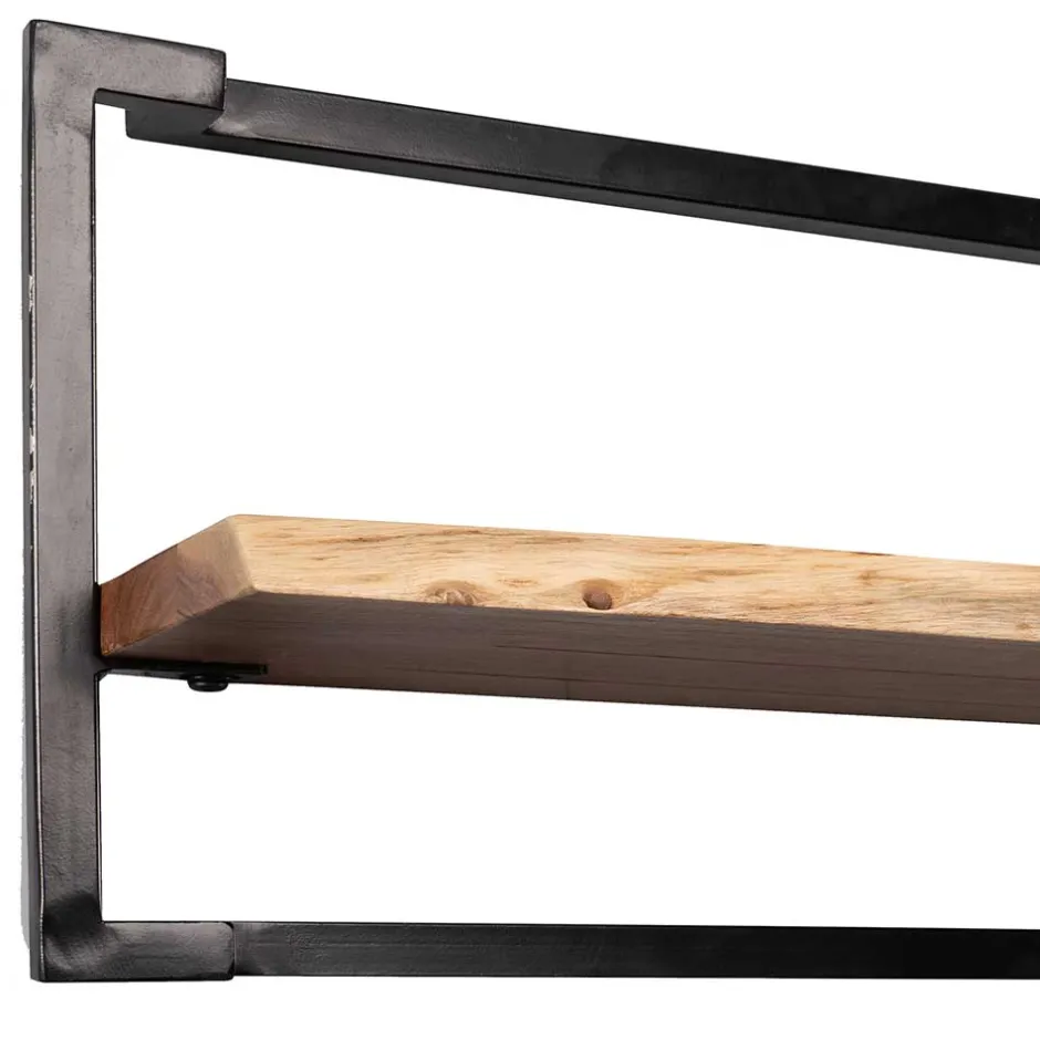 Industrial Wandboard aus Akazie Massivholz - Ian^Wohnen Online