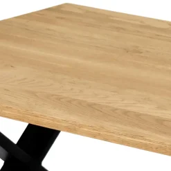 Wohnen Industrial Wohnzimmertisch mit X Bügelfüßen - Ivonata