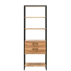 Wohnen Industrial-Design-Regal mit vier offenen Fächern - Ingbo