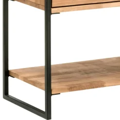 Wohnen Industrial-Design-Regal mit vier offenen Fächern - Ingbo