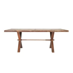 Industrie Esstisch Valcmeris in Braun Bunt^Wohnen Best