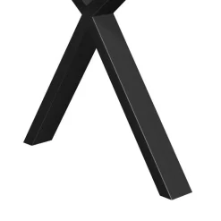 Wohnen Industry Esstisch mit Naturkante Eiche - Yaviva