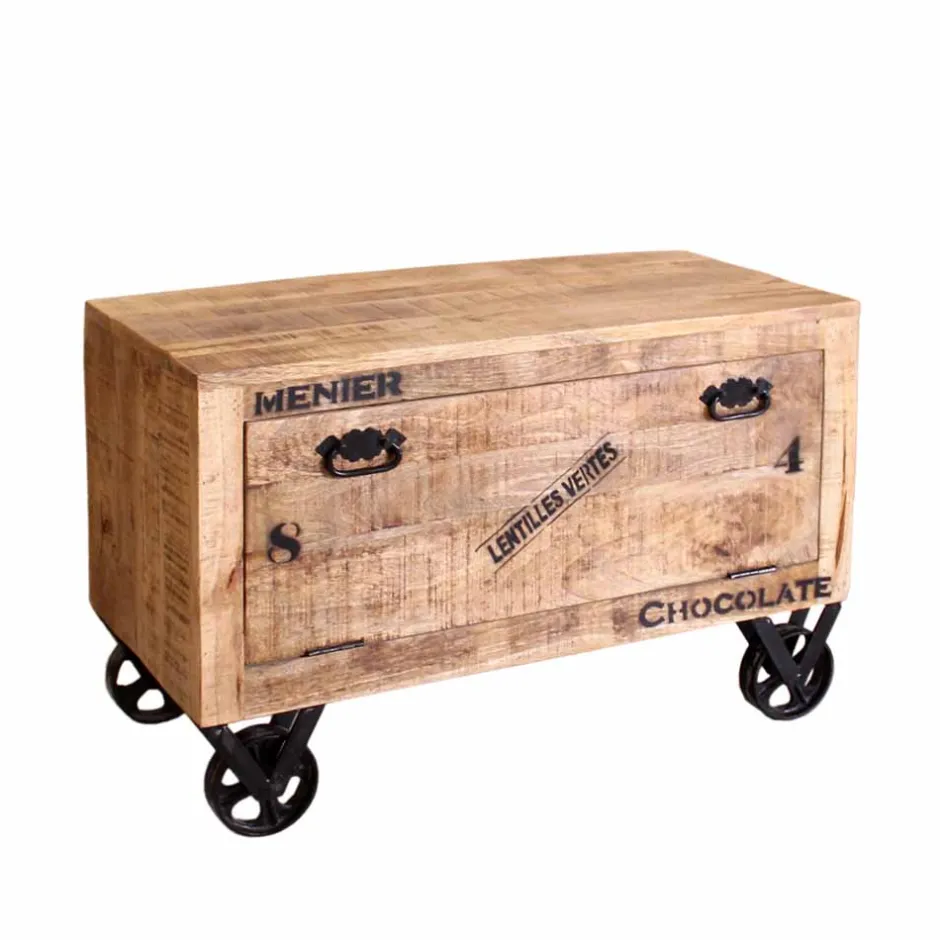 Wohnen Industry Schuhschrank Indri mit Klappe