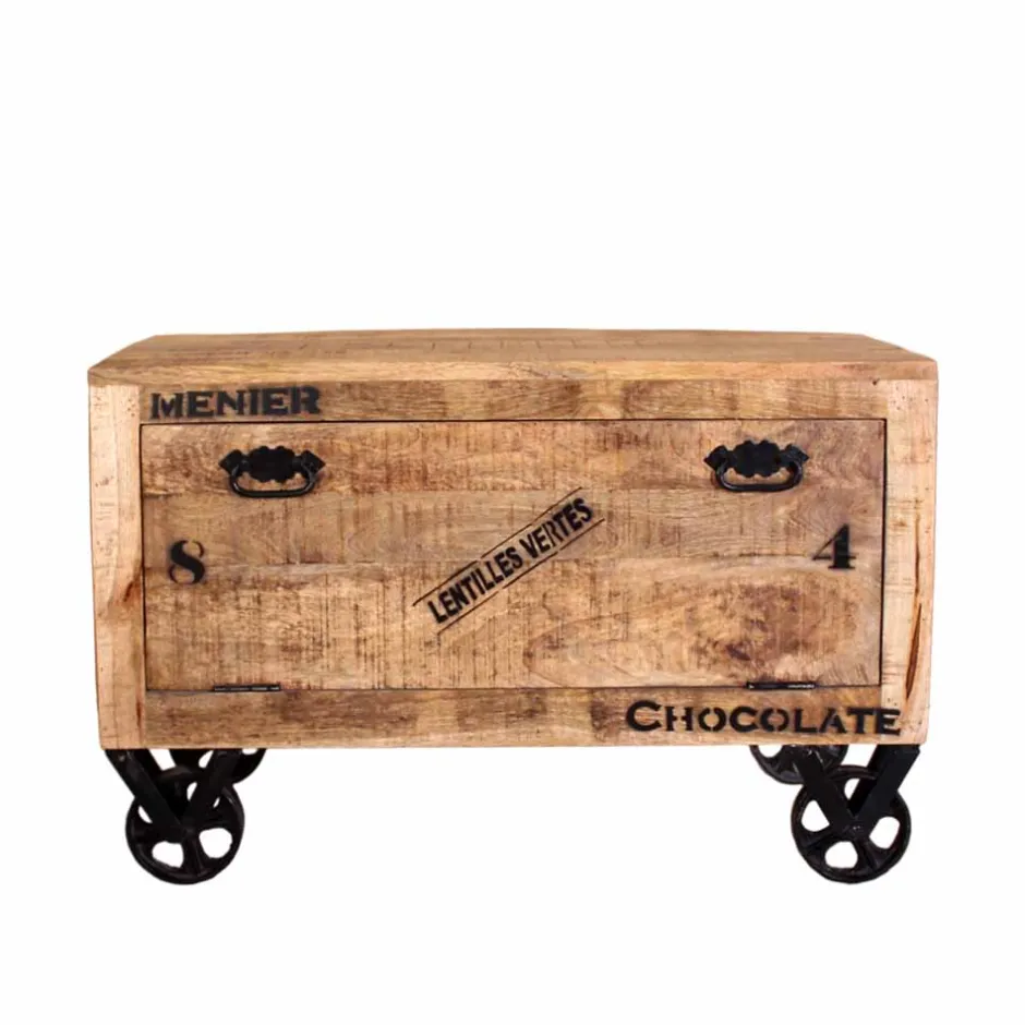 Wohnen Industry Schuhschrank Indri mit Klappe