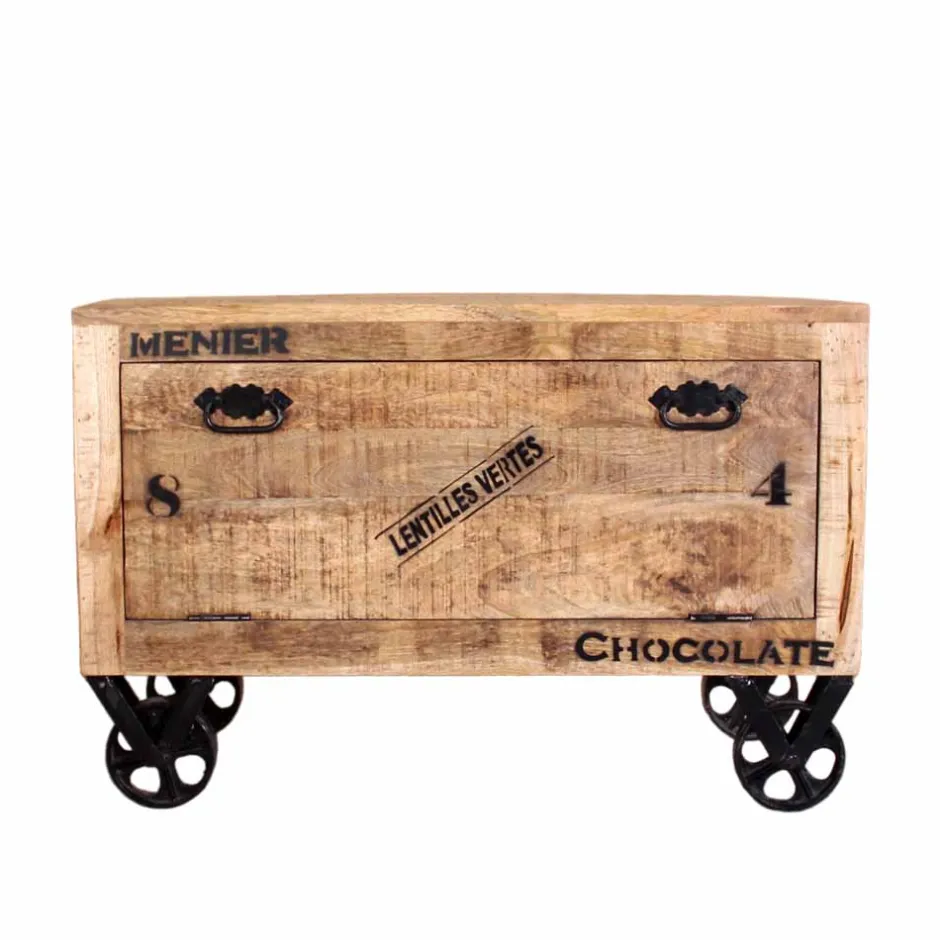 Wohnen Industry Schuhschrank Indri mit Klappe