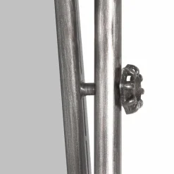 Wohnen Industry Spiegel mit Rahmen aus Stahlrohren Manicos & 5 Haken