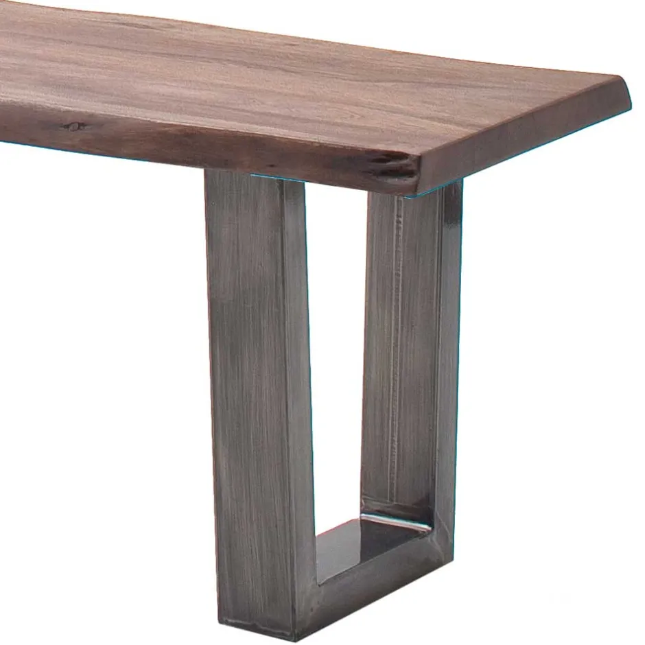 Industry Style Küchenbank in Walnuss Braun - Learys^Wohnen Best